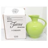 Fiesta Post 86 carafe, chartreuse, NIB