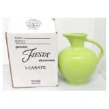 Fiesta Post 86 carafe, chartreuse, NIB