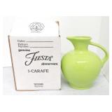 Fiesta Post 86 carafe, chartreuse, NIB