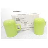 Fiesta Post 86 pair of range shakers, chartreuse,