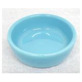 Fiesta relish tray center insert, turquoise
