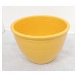 Vintage Fiesta #3 mixing bowl, yellow, inside
