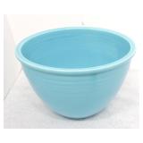Vintage Fiesta #6 mixing bowl, turquoise, inside