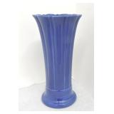 Vintage Fiesta 10" flower vase, cobalt