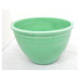 Vintage Fiesta #4 mixing bowl, green, inside