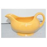 Vintage Fiesta sauce boat, yellow