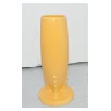 Vintage Fiesta bud vase, yellow