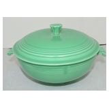 Vintage Fiesta casserole, green