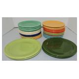 Vintage Fiesta lot of 4 - 7" and 24 - 6" plates