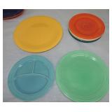 Vintage Fiesta plate group: 1 - 13" and