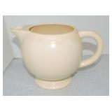 Vintage Fiesta ice lip pitcher, ivory