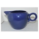 Vintage Fiesta two pint jug, cobalt