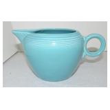 Vintage Fiesta two pint jug, turquoise