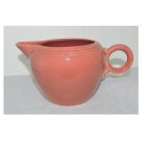 Vintage Fiesta two pint jug, rose
