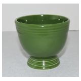 Vintage Fiesta egg cup, dark green