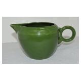 Vintage Fiesta two pint jug, dark green