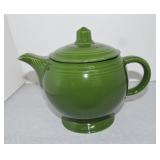 Vintage Fiesta medium teapot, dark green