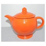 Vintage Fiesta medium teapot, red