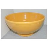 Vintage Fiesta footed salad bowl, yellow