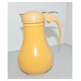 Vintage Fiesta syrup, yellow