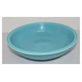 Vintage Fiesta 11 3/4' fruit bowl, turquoise