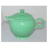 Vintage Fiesta large teapot, green