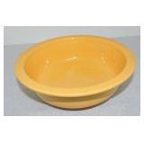 Vintage Fiesta 9 1/2' nappy bowl, yellow
