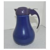 Vintage Fiesta syrup, cobalt