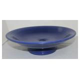 Vintage Fiesta 12' fruit comport, cobalt