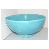 Vintage Fiesta footed salad bowl, turquoise,
