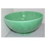 Vintage Fiesta footed salad bowl, green