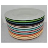 Fiesta Post 86 lot of 12 pasta bowls, 12'