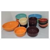 Fiesta Post 86 lot of 20 assorted bowls, mixed