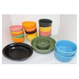 Fiesta Post 86 lot of 20 assorted bowls, mixed