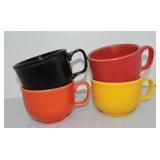 Fiesta Post 86 lot of 4 jumbo cups