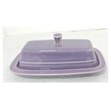 Fiesta Post 86 butter dish, lilac
