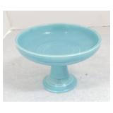 Vintage Fiesta sweets compote, turquoise,