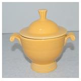 Vintage Fiesta sugar, yellow