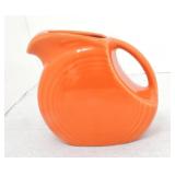 Fiesta Post 86 disk juice pitcher, poppy