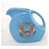 Fiesta Post 86 HLCCA Commemorative juice pitcher,