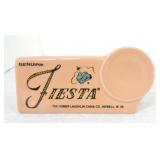 Fiesta Post 86 shelf sign, apricot