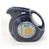 Fiesta Post 86 HLCCA Commemorative juice pitcher,
