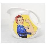 Fiesta Post 86 HLCCA Commemorative juice pitcher,