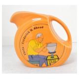 Fiesta Post 86 HLCCA Commemorative juice pitcher,