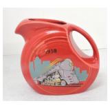 Fiesta Post 86 HLCCA Commemorative juice pitcher,