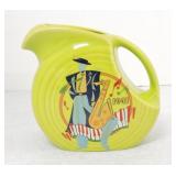 Fiesta Post 86 HLCCA Commemorative juice pitcher,
