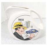 Fiesta Post 86 HLCCA Commemorative juice pitcher,