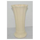 Vintage Fiesta 10' flower vase, ivory
