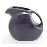 Fiesta Post 86 disc water pitcher, plum
