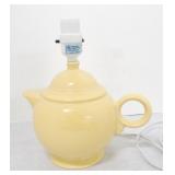 Fiesta Post 86 teapot lamp, yellow